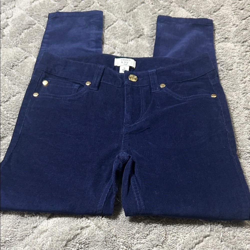 Crown & Ivy Deep Blue/Navy Corduroy Pants